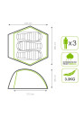 Karrimor Panther 3 Person Backpacking Tent