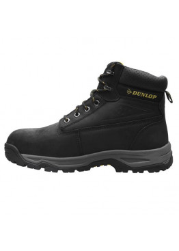 Dunlop Safety On Site Steel Toe Cap Safety Boots Black