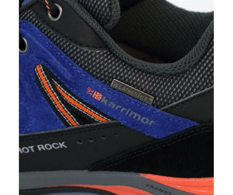 Karrimor Hot Rock Low Mens Walking Shoes Blue N