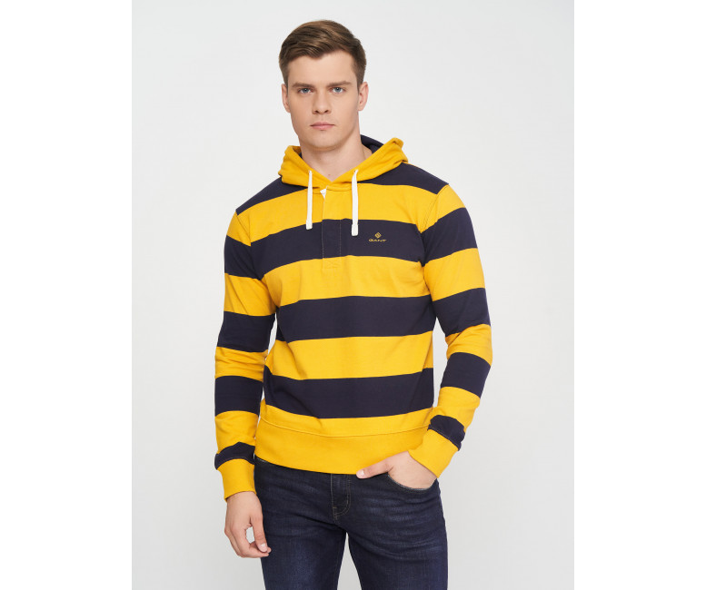 Худі GANT Barstripe Heavy Rugger 2005044 Ivy Gold