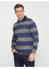 GANT Barstripe Heavy Rugger 2005051 Charcoal Melange