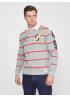 GANT Varsity Heavy Rugger 2025027  Grey Melange