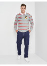 Поло GANT Varsity Heavy Rugger 2025027  Grey Melange