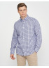 GANT Oxford Check Reg 3013330 Winter Sky
