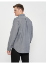 Сорочка GANT Windblown Flannel 3021330 Marine