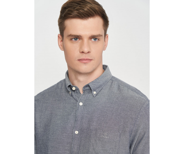 Сорочка GANT Windblown Flannel 3021330 Marine