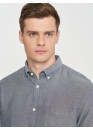 Сорочка GANT Windblown Flannel 3021330 Marine