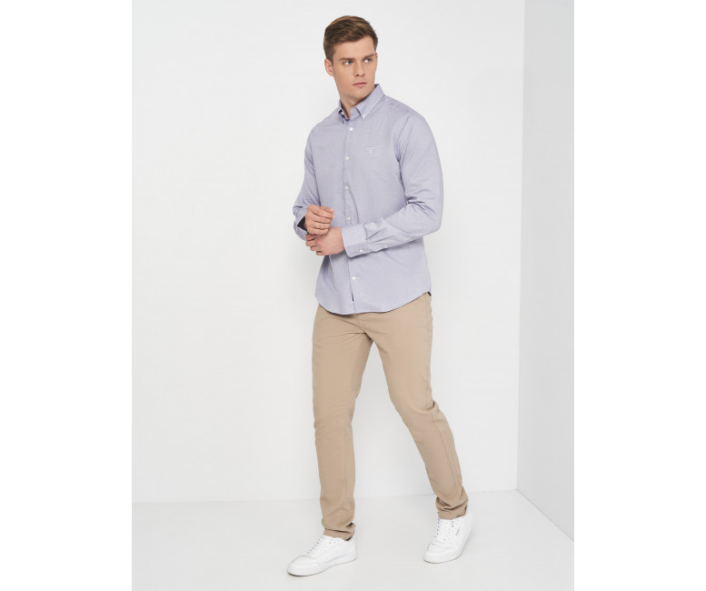 Сорочка GANT Signature Print Spread Shirt 3052212 Marine