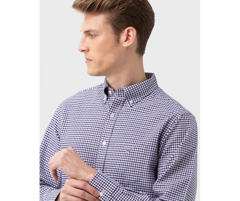 Сорочка GANT Oxford 3 Col Gingcham 3056500 Muscadine