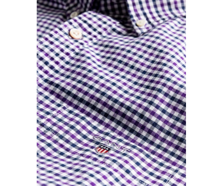 Сорочка GANT Oxford 3 Col Gingcham 3056500 Muscadine