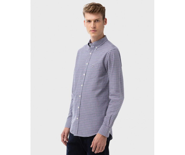 Сорочка GANT Oxford 3 Col Gingcham 3056500 Muscadine