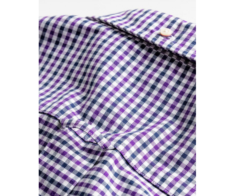 Сорочка GANT Oxford 3 Col Gingcham 3056500 Muscadine