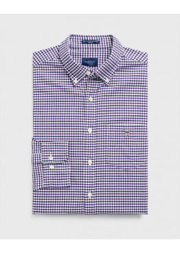 GANT Oxford 3 Col Gingcham 3056500 Muscadine