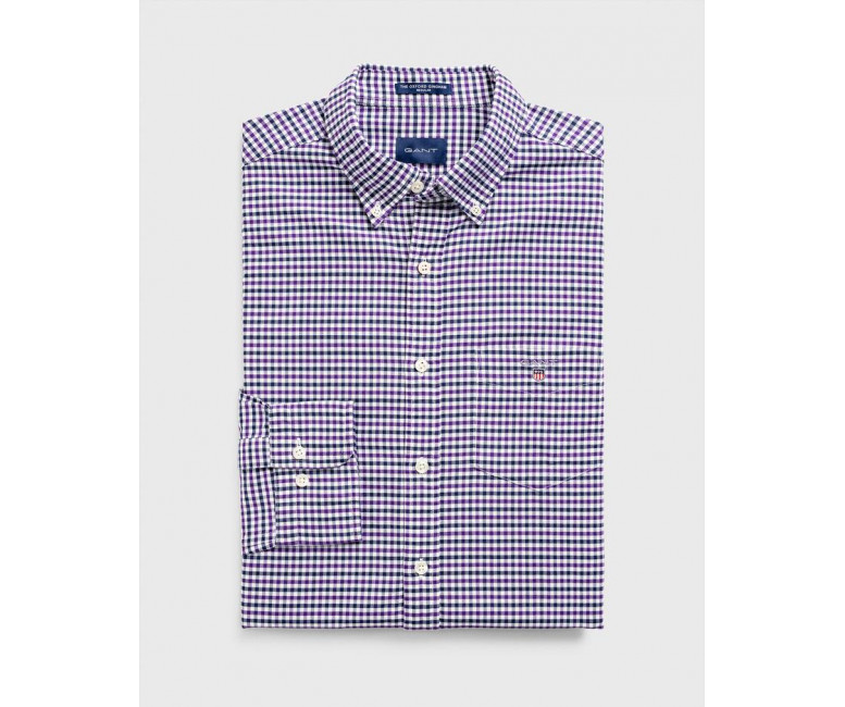 Сорочка GANT Oxford 3 Col Gingcham 3056500 Muscadine