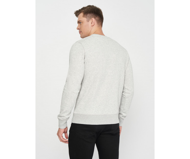 GANT Op1 Bastad C-Neck 2046036 Light Grey Melange