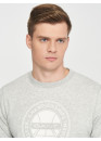 GANT Op1 Bastad C-Neck 2046036 Light Grey Melange
