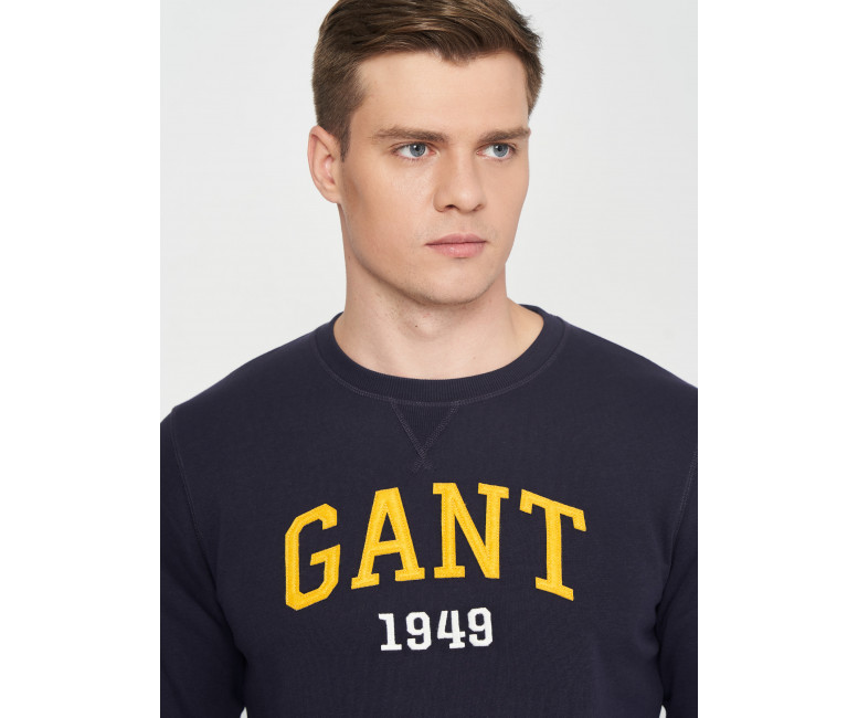 Світшот GANT Grafic C-Neck 2046037 Evening Blue