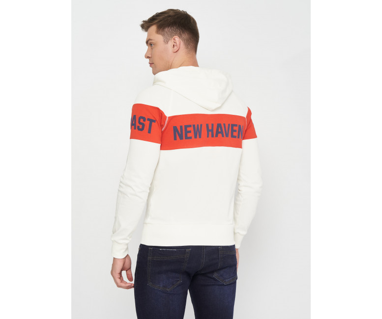 Худі GANT Chest Stripe 2047051 Eggshell