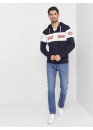 Худі GANT Chest Stripe 2047051 Evening Blue