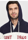 Худі GANT Chest Stripe 2047051 Evening Blue