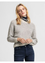 Шерстяний Джемпер GANT Cosy Crew 4804099 Light Grey Melange