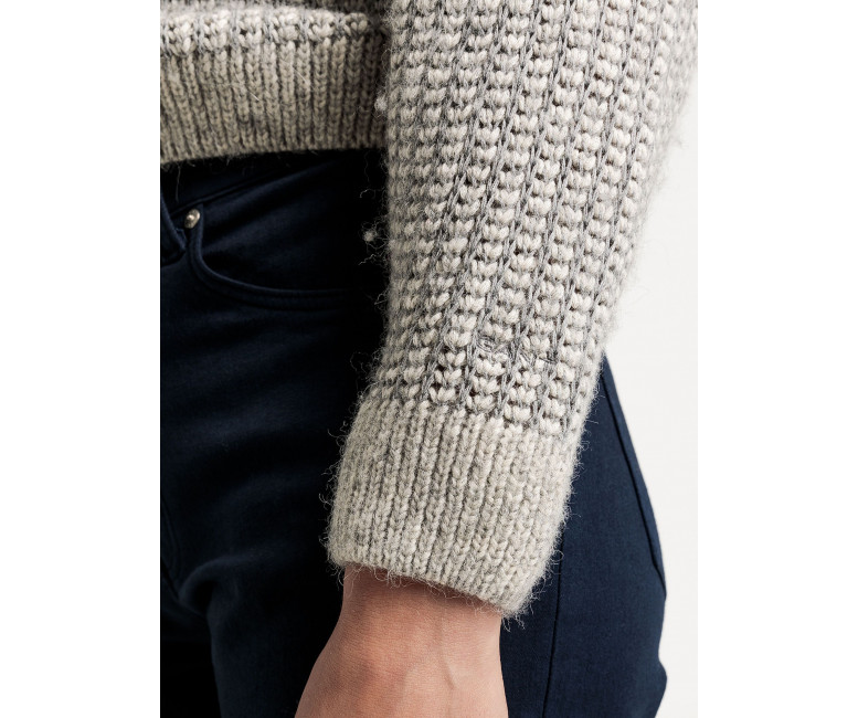 Шерстяний Джемпер GANT Cosy Crew 4804099 Light Grey Melange