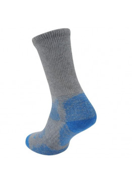 Karrimor Merino Fibre Lightweight Walking Socks Ladies Grey/Blue