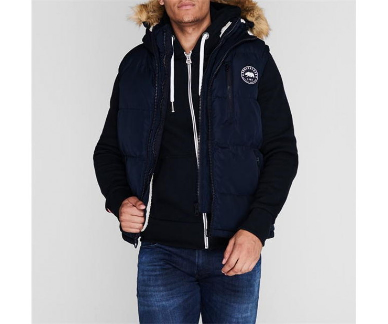 Чоловічий жилет SoulCal 2 Zip Gilet Mens