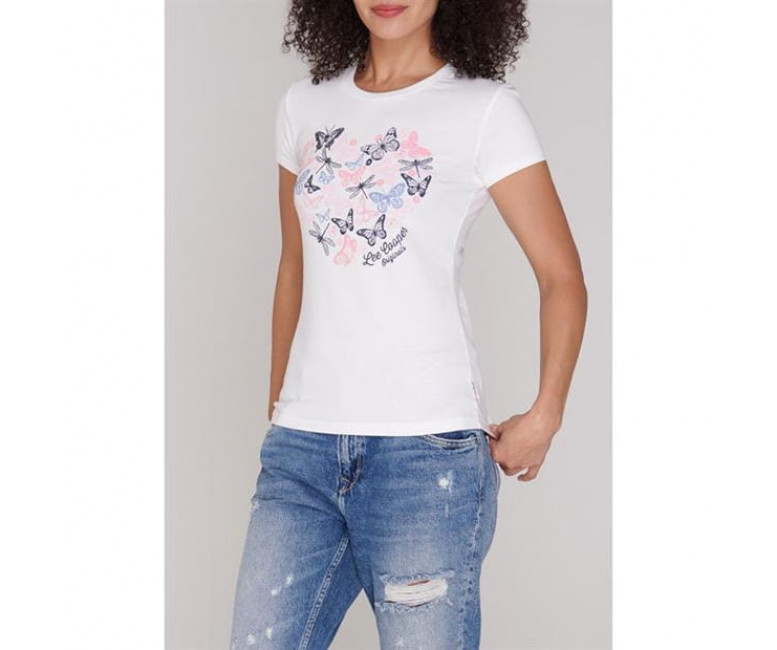 Lee Cooper Classic T Shirt Ladies White