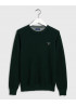 GANT Dark Green Cotton Pique Crew 80021