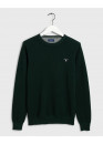 Світшот GANT Dark Green Cotton Pique Crew 80021