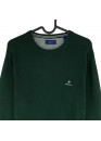 Світшот GANT Dark Green Cotton Pique Crew 80021